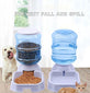 3.8L Pet Automatic Feeder Dog Cat Water Drinking Cat Cat Feeding Large Capacity Dispenser Pet Cat Bowl Dog