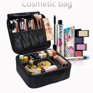 Women Professional Cosmetic Case Beauty Brush Makeup Bag Travel Necessary Waterproof Cosmetic Bag